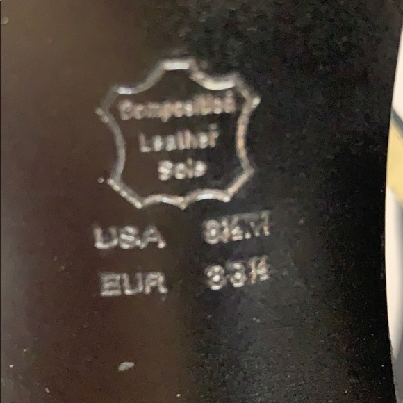 Mina Strappy Slingback Black Open Toe size 8.5 - Picture 11 of 11